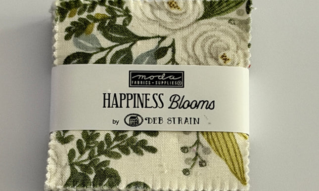 Happiness Blooms by Deb Strain for Moda 2.5 Inch Mini Charm Pack