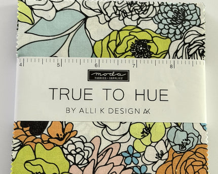 True to Hue by Alli K Design for Moda 5" x 5" Charm Pack