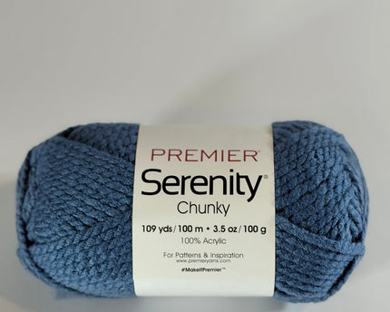 Premier Yarns Serenity Chunky - Admiral Blue - Bulky 5