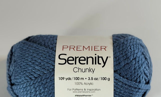 Premier Yarns Serenity Chunky - Admiral Blue - Bulky 5