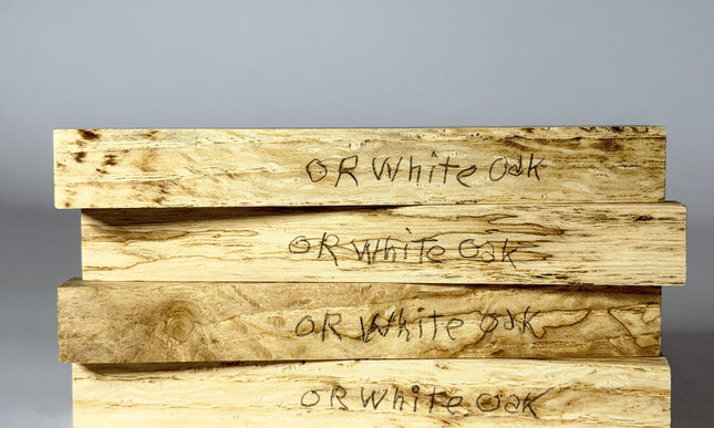 White Oak Pen Blanks - Pack of 4