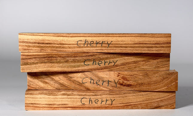 Cherry Pen Blanks - Pack of 4