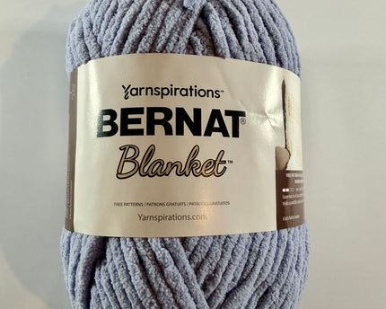 Bernat Blanket Yarn - Smokey Blue - Super Bulky 6