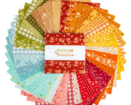 Riley Blake / Baked with Love by Lori Holt of Bee in My Bonnet 5" Stacker (42pc)