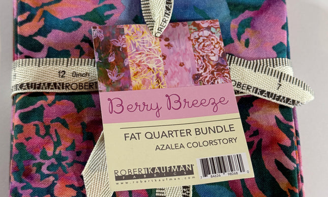 Fat Quarter Bundle - Berry Breeze Azalea by Lauren Wan for Robert Kaufman