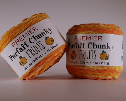 Premier Parfait Chunky Yarn - Fruits Orange - Bulky 6
