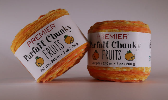 Premier Parfait Chunky Yarn - Fruits Orange - Bulky 6