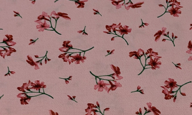 Maywood Studio / Prose – Tiny Sprigs Pink (½ yd)