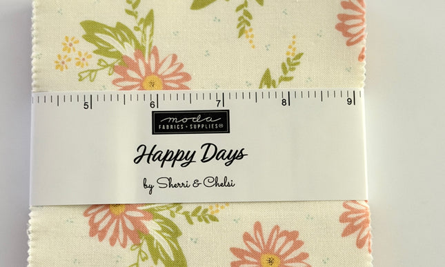 Happy Days by Sherri & Chelsi for Moda 5" x 5" Charm Pack