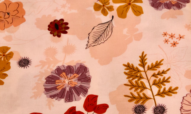 Riley Blake / Maple Main Blush by Gabrielle Neil Design (½ yd)