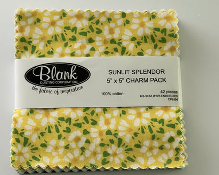 Sunlit Splendor by Blank Quilting Company 5" x 5" Charm Pack