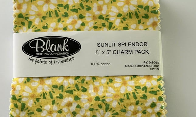Sunlit Splendor by Blank Quilting Company 5" x 5" Charm Pack