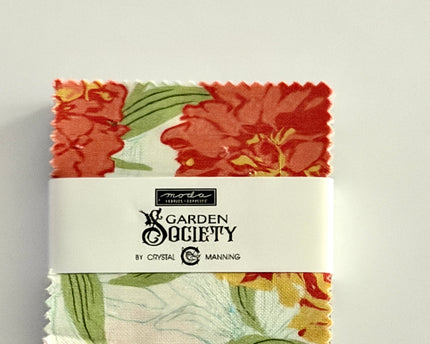 Garden Society by Crystal Manning for Moda 2.5 Inch Mini Charm Pack