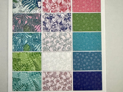 Benartex / Botanical Radiants by Quilt in a Day - 10" Layer Cake