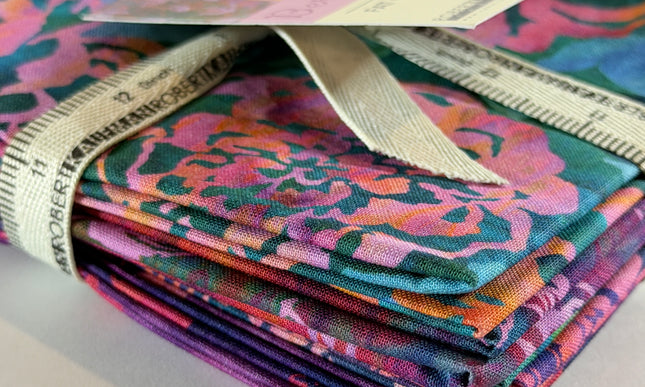 Fat Quarter Bundle - Berry Breeze Azalea by Lauren Wan for Robert Kaufman