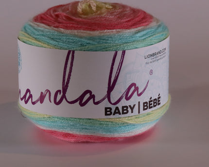Lion Brand Mandala Baby Yarn - Narnia - Light 3