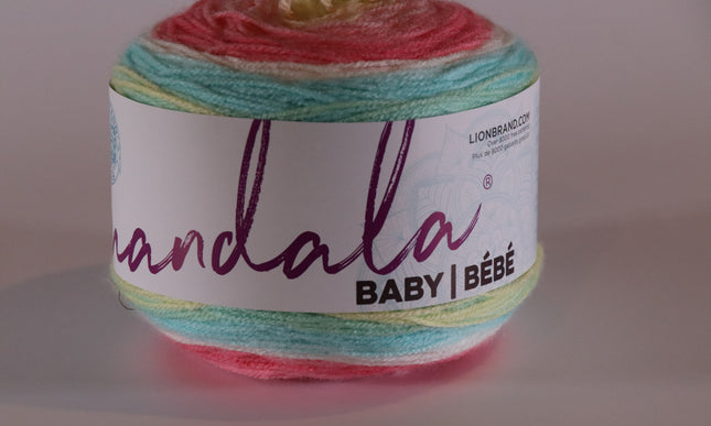 Lion Brand Mandala Baby Yarn - Narnia - Light 3