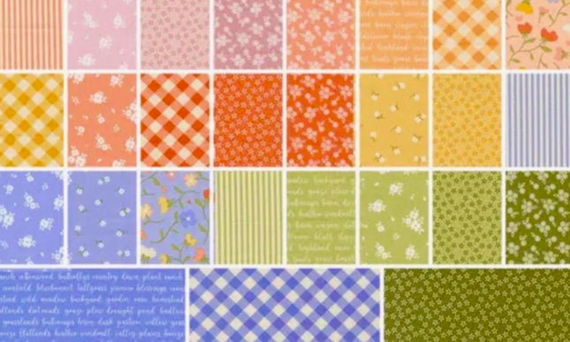 Moda / Pastel Prairie by Heather Briggs of My Sew Quilty Life - 10" Layer Cake