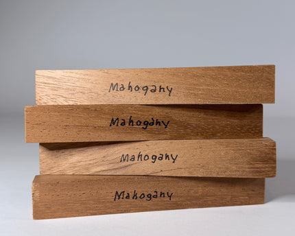 Mahogany Pen Blanks - Pack of 4