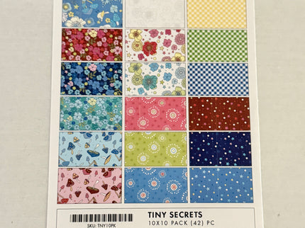 Benartex / Tiny Secrets by Pat Sloan 10" Layer Cake -