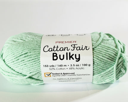 Premier Yarns Cotton Fair Bulky - Seafoam - Bulky 5