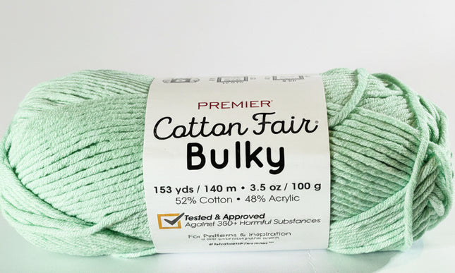 Premier Yarns Cotton Fair Bulky - Seafoam - Bulky 5