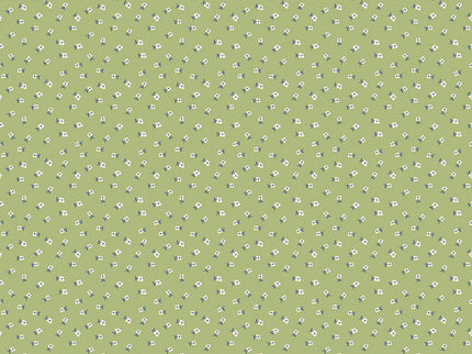 Riley Blake /Bee Dots-Lillian Lettuce by Lori Holt of Bee in my Bonnet (1/2 Yard)