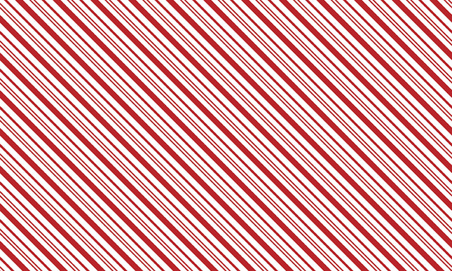 Riley Blake/A Perfect Winter- Diagonal Red Stripes by Lori Whitlock (1/2 Yard)