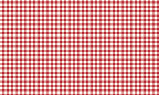 Riley Blake /Little Ladybugs Gingham Red by Lori Whitlock (1/2 Yard)