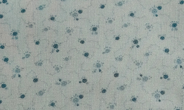 Blank Quilting / Color Harmony – Roses and Branches Light Blue (½ yd)