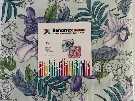 Benartex / Botanical Radiants by Quilt in a Day - 10" Layer Cake