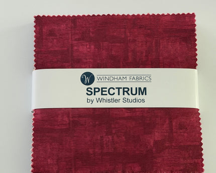Spectrum by Whistler Studios for Windham Fabrics 5" x 5" Charm Pack