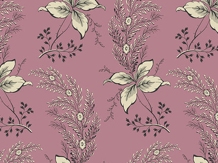 Andover / English Garden by Laundry Basket Quilts – Orchid Jam (½ yd)