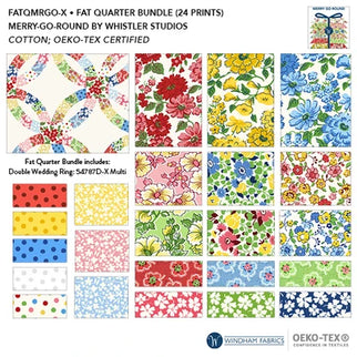 Windham Fabrics Merry Go Round by Whistler Studios Fat Quarter Bundle