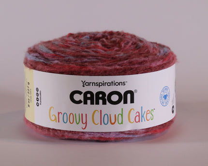 Caron Groovy Cloud Cakes - Raspberry Roll Up - Medium 4