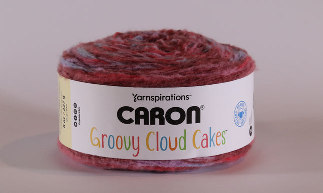 Caron Groovy Cloud Cakes - Raspberry Roll Up - Medium 4