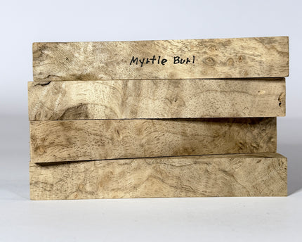 Myrtle Burl Pen Blanks - Pack of 4