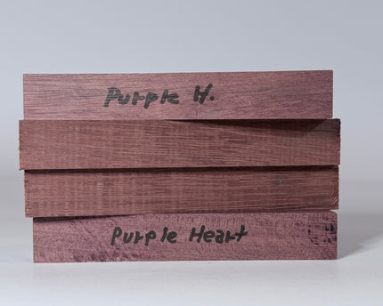 Purple Heart Pen Blanks - Pack of 4