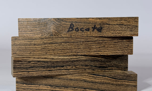 Bocote Pen Blanks - Pack of 4