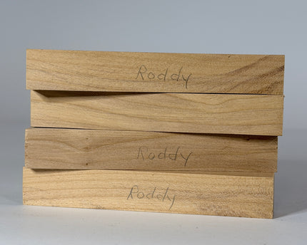 Rhododendron Pen Blanks - Pack of 4