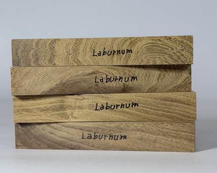 Laburnum Pen Blanks - Pack of 4