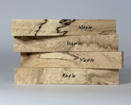 Maple Pen Blanks - Pack of 4