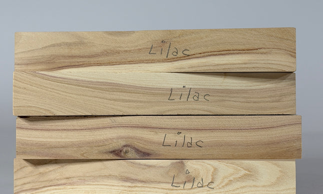 Lilac Pen Blanks - Pack of 4