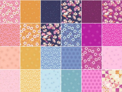Andover / Petals and Stitches Jelly Roll by Stephanie Organes