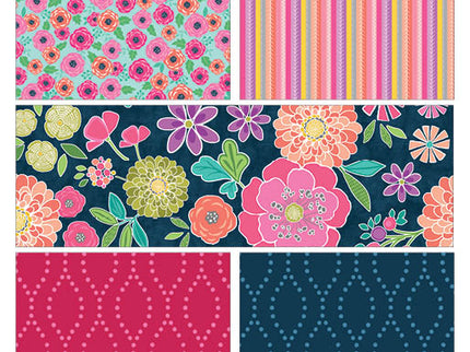 Benartex/Sew Bloom by Cherry Guidry (5 Yard Bundle)