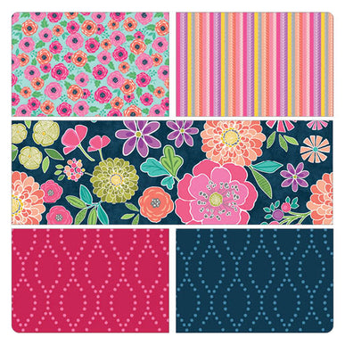 Benartex/Sew Bloom by Cherry Guidry (5 Yard Bundle)