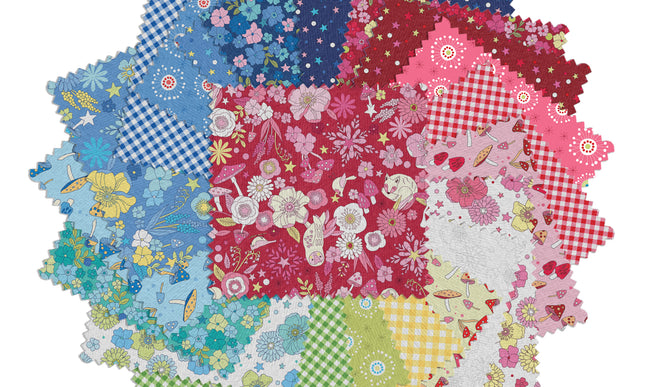 Benartex/ Tiny Secrets by Pat Sloan 5"x5" Charm Pack