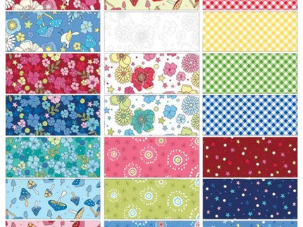 Benartex/ Tiny Secrets by Pat Sloan 5"x5" Charm Pack