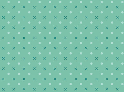 Bee Dots by Lori Holt - Sea Glass - 3 Yard Package (107"/108" Wide)