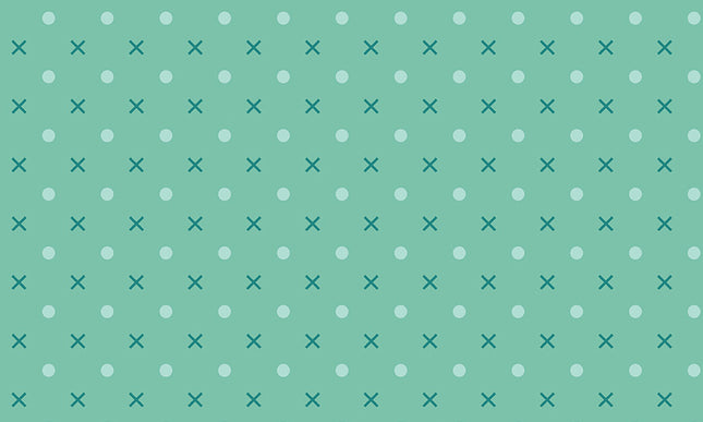 Bee Dots by Lori Holt - Sea Glass - 3 Yard Package (107"/108" Wide)